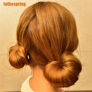 (Inthespring) กิ๊บโดนัท เครื่องประดับผม สไตล์ฝรั่งเศส Diy 2 ชิ้น