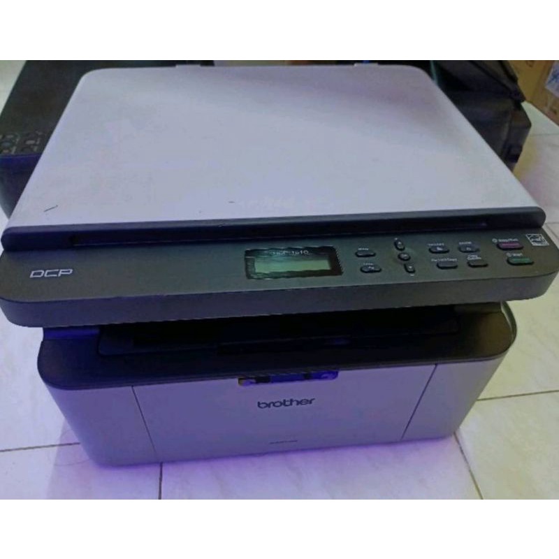 เครื่องถ่ายเอกสาร ปริ้น สแกน DCP-1510 Multifunction Monochrome Laser Printerมือสอง ทดสอบโดยช่างแถมตลับหมึกใหม่