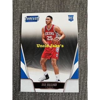 2016-17 Panini Threads : NBA Philadelphia 76ers - Ben Simmons #156 Rookie