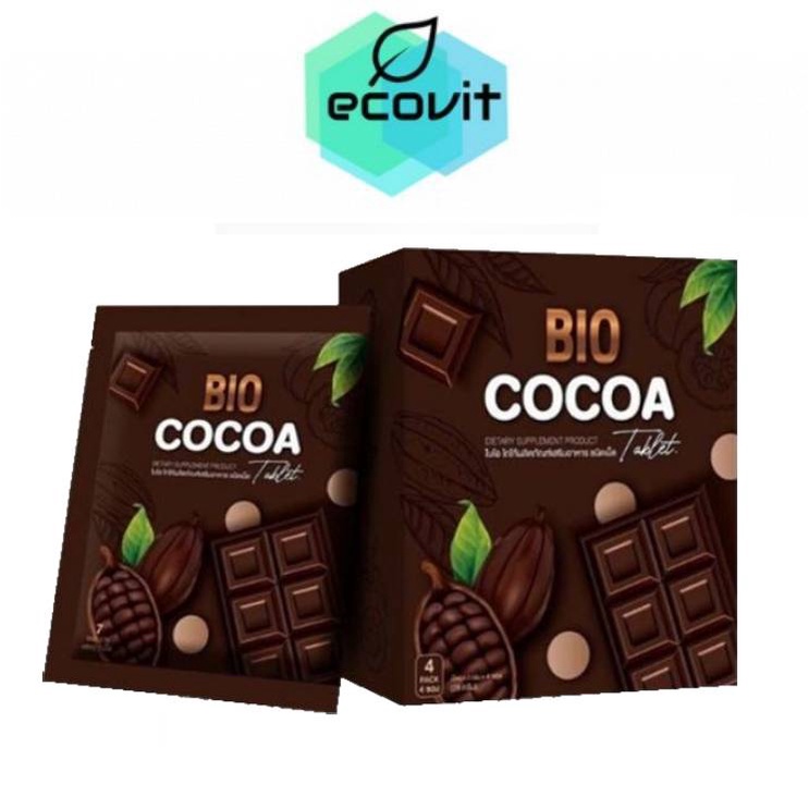 Bio cocoa tablet โกโก้อัดเม็ดดีท็อกซ์ (1 ซอง)