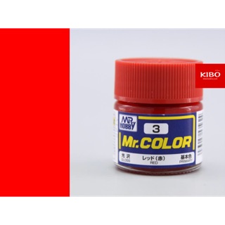 สีสูตรทินเนอร์ mr.color c3 red