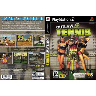 OUTLAW TENNIS [PS2 US : DVD5 1 Disc]