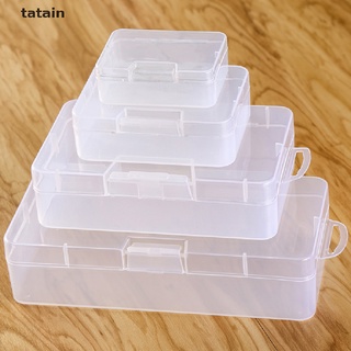 [TAT] Snap-in Mini PP Plastic Transparent Empty Box With Lid Small Parts Storage Box CVX