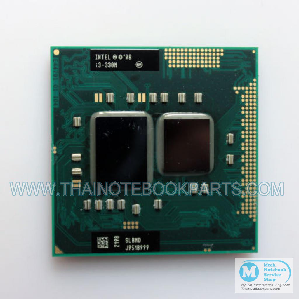ซีพียู INTEL CORE i3-330M Processor 3M Cache 2.13 GHz SLBMD (มือสอง)