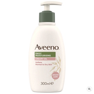 Aveeno Daily Moisturising Creamy Oil 300ml / Yogurt Body Cream Apricot &amp; Honey Scent 300ml/Yogurt Body Cream Vanilla &amp; O