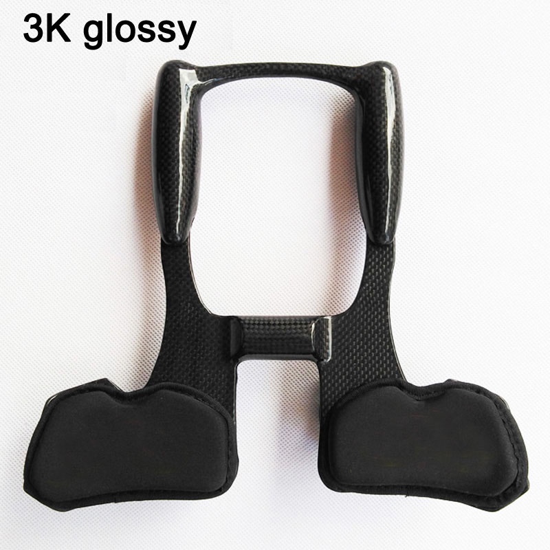 ZNIINO ไม่มีโลโก้ ที่วางจักรยาน Handlebar จักรยาน Racing Aero Bar คาร์บอนไฟเบอร์จักรยาน Aerobar Road Triathlon Arm