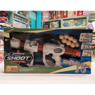 ปืน Space Shoot พร้อมกระสุน  พร้อมส่ง