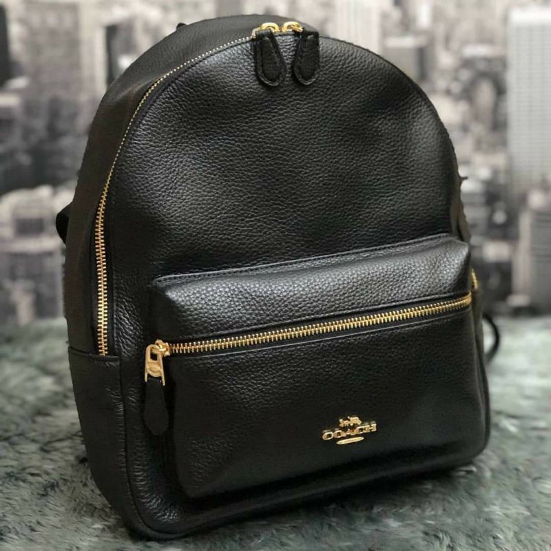 กระเป๋า Coach เป้สีดำ 13"แท้จาก shop อเมริกา
