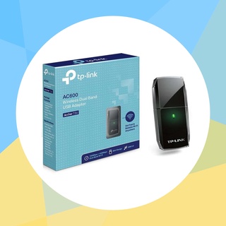 ตัวรับสัญญาณไวไฟ Wireless USB Adapter TP-LINK (Archer T2U) AC600 Dual Band