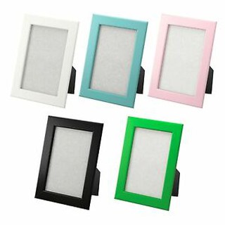 กรอบรูปตั้งโต๊ะหรือ ติดผนังได้ขนาด A6 (10x15 ซม.) ทำจากไฟเบอร์บอร์ด มี6 สีให้เลือก