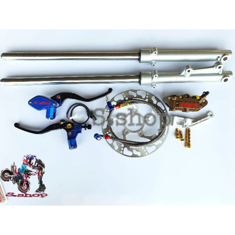 ชุดเบรคหน้าโซนิค,โนวา,แดช ฯลฯ ชุดใหญ่ตู้ปลาน้ำเงิน - รูปที่ 2