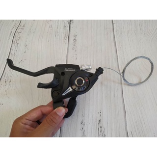 Shimano KW ที่จับเกียร์ ด้านซ้าย 3 ความเร็ว สําหรับจักรยาน