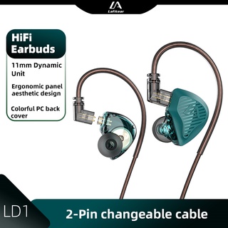 Lafitear LD1 หูฟังสเตอริโอเบส รูปตัว L แยกส่วนได้ สําหรับเล่นเกม