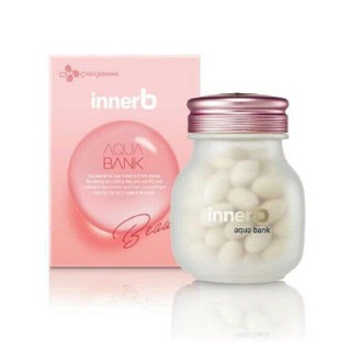 Innerb Aqua Bank ขนาด 56เม็ด (สีชมพู )