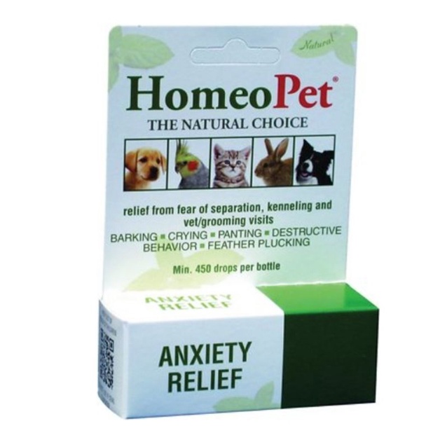 HomeoPet Anxiety Relief Dog Cat Bird Small Animal 450 drops ลดตื่นกลัว ...