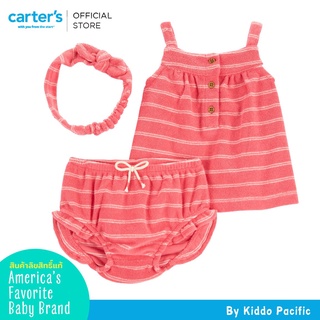 Carters Sleeveless+Pants+Handband 3Pc Pink L8 คาร์เตอร์เสื้อผ้าชุดเซท 3 ชิ้น