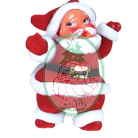 ของประดับ ของตกแต่ง เทศกาลคริสต์มาส (6134) ซานต้า 3 สไตล์