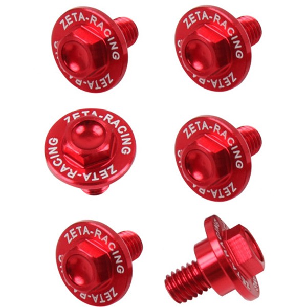 น็อตการ์ดโช้คหน้า ZETA CR85/CRF150R, CRF250/300L/M/Rally (ของแท้ ZE88-9112)