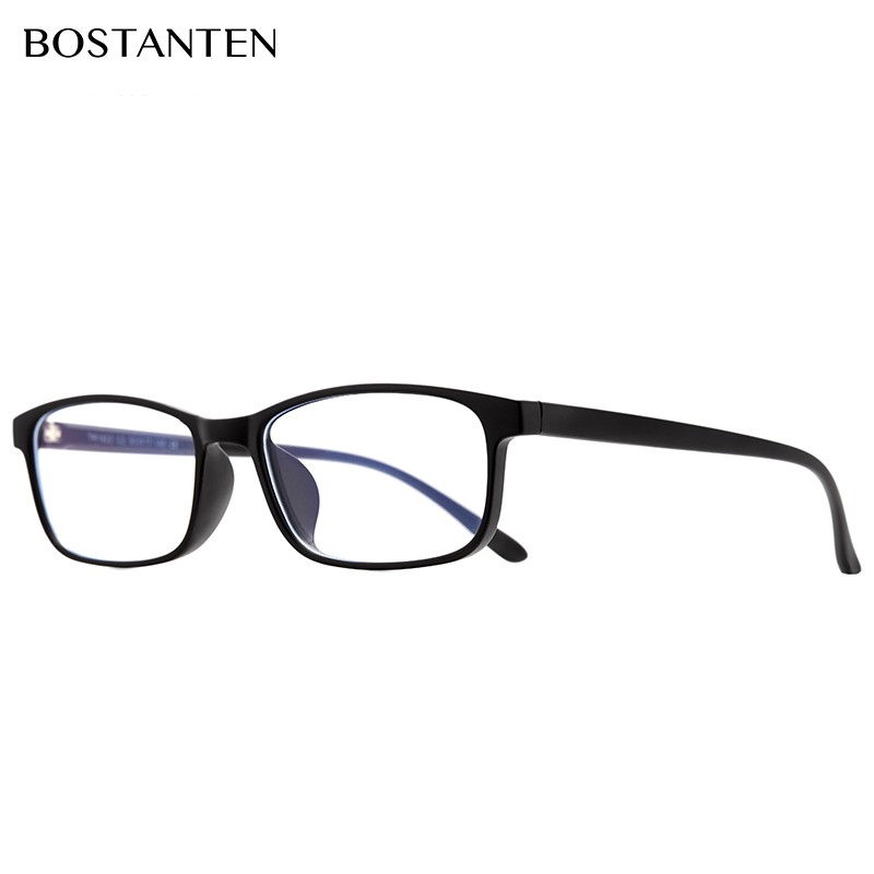 BOSTANTEN TR90 Glasses Frame Men Optical Myopia Eyeglasses Anti Blue Light Blocking Eye