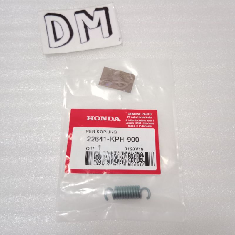 Karisma Supra X 125 หมวกกันน็อคแบทแมน Double Clutch Spring in FI 22641-KPH-900 ของแท้ Honda