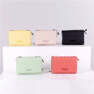 Guess Elliana Convertible Flap Over Crossbody ของแท้💯%