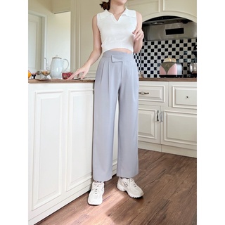 Madison Pants กางเกงขายาว เอวสูง (พร้อมส่ง หากหมดรอ 10 วัน)