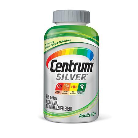 Centrum Silver Adults 50+  325 Tablets