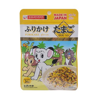 นาตากาเนียนผงโรยข้าวรสไข่ 26กรัม Natagani smooth egg-flavored rice powder, 26 grams