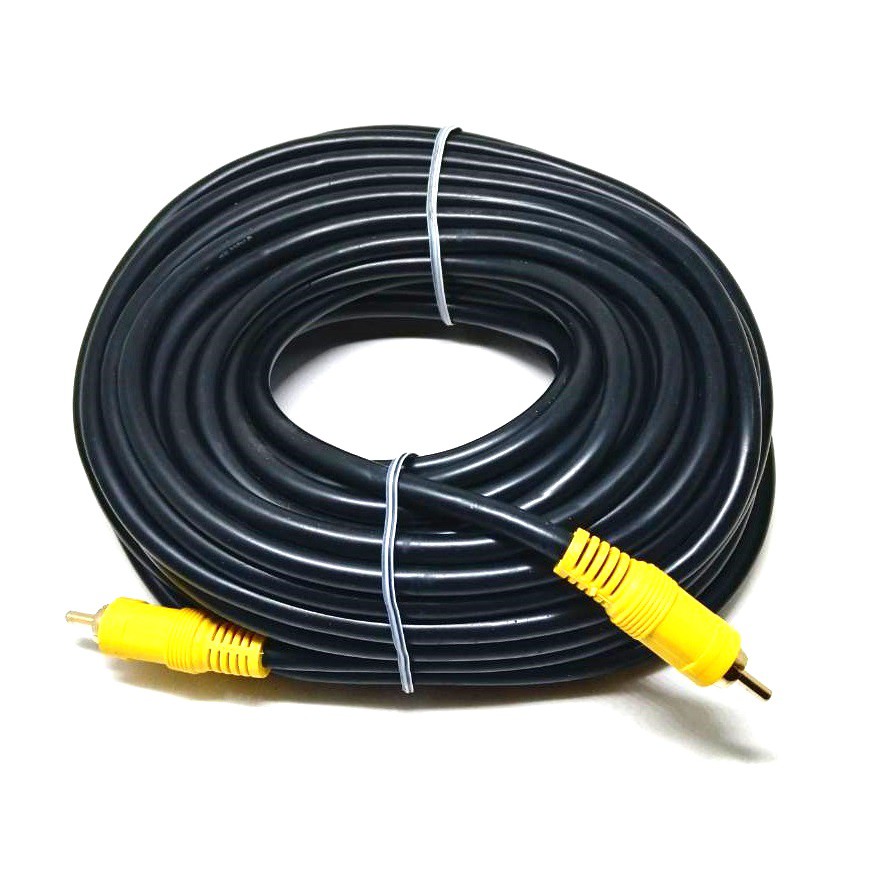สาย AV Video Stereo Audio RCA สายสัญญาณภาพ 1/1(602A)ยาว1.8/3/5เมตร ราคา ถูกที่สุด ดีลบีเคเค แกลเลอรีภาพที่ 2