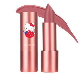 COLOR LIPSTICK 3.5G CATHY DOLL HELLO KITTY คัลเลอร์ลิปสติก เนื้อซาติน นุ่มละมุน เม็ดสีแน่นติดชัดตลอดวัน