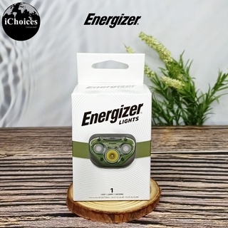 ไฟฉายคาดศีรษะ สีเขียว Energizer® Forest Green LED Headlamp with Smart Dimming Technology ไฟฉายแบบคาดหัว ไฟฉายคาดหัว