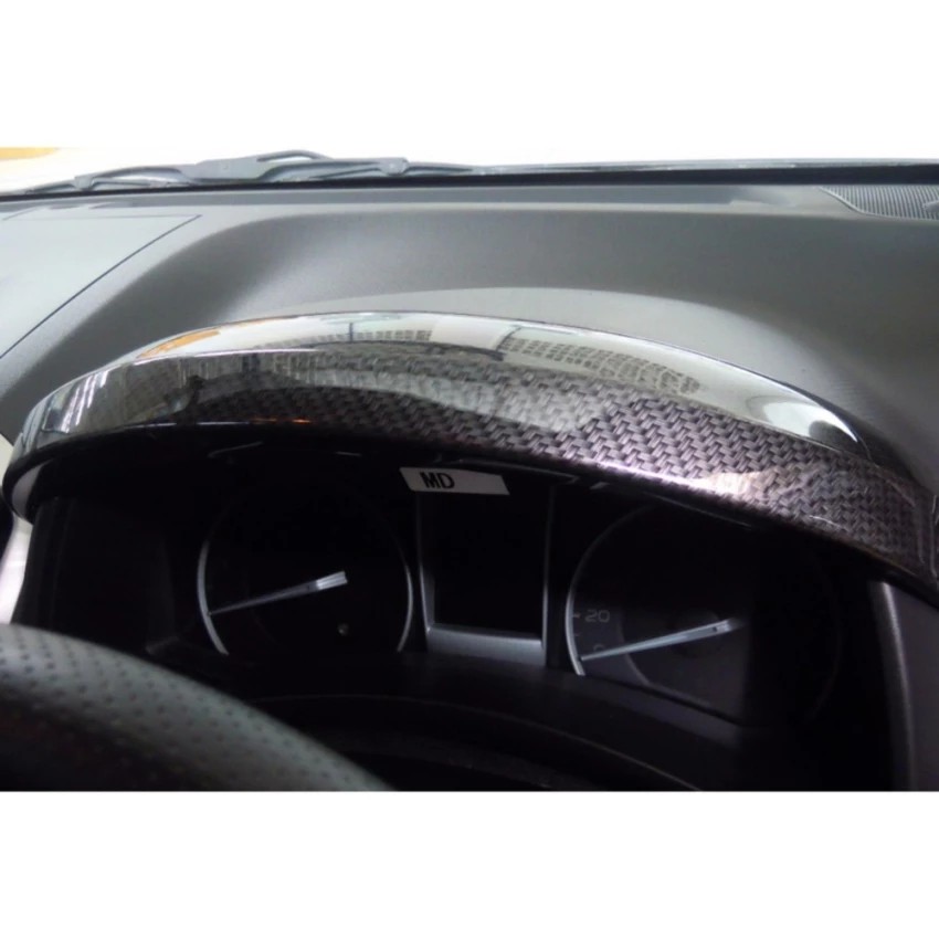 Metter Board Trim ครอบเรือนไมล์โครเมียม Dmax-2012 #2382