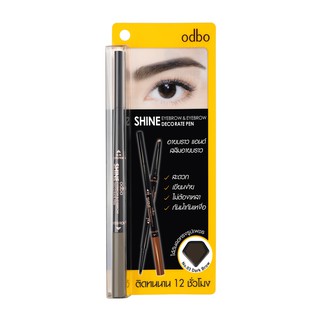 [พร้อมส่ง] *ของแท้* Odbo Shine Decorate Pen Eyebrow &amp; Eyebrow (OD747) 5.0