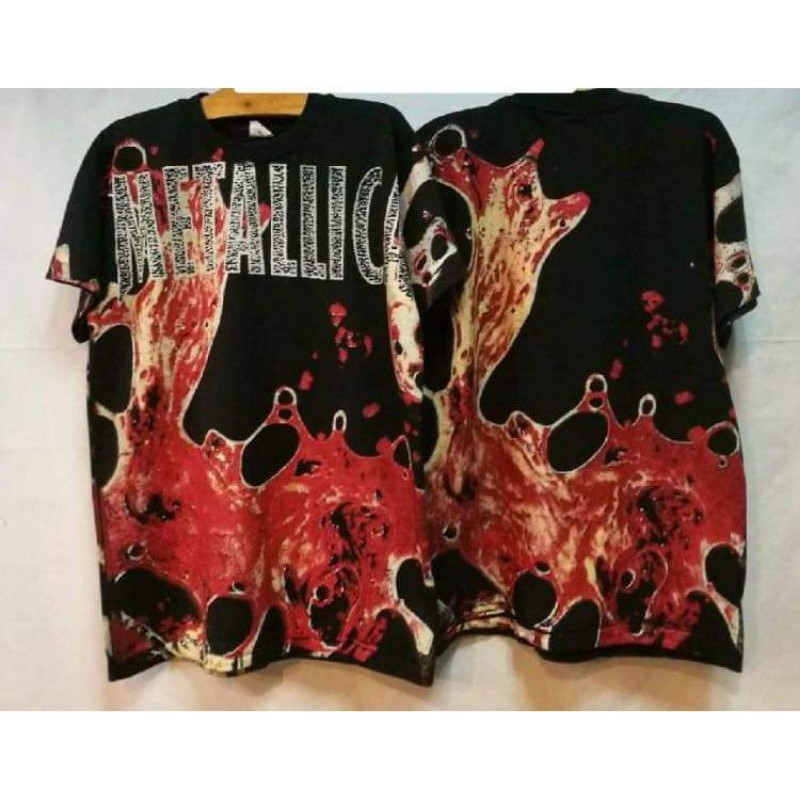 เสื้อ Metallica LAVA แมททริก้า ลาวา ยอดฮิตไม่มีเอ้าท์ ผ้าดี สกรีนสุด เด็ดกว่าทุกงานสร้าง ป้ายห้อย Gi