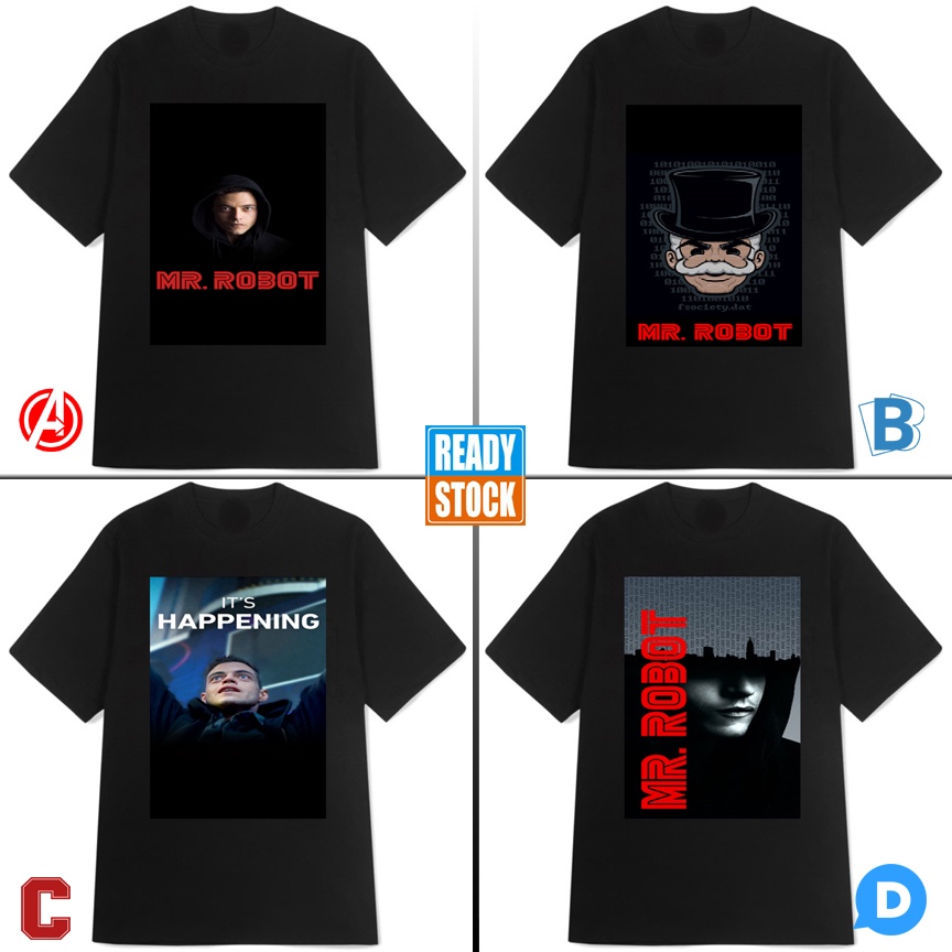 เสื้อยืด Mr Robot***