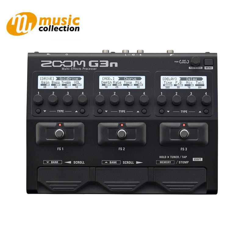 เอฟเฟคกีตาร์ Zoom G3n Multi-Effects Processor for Guitar