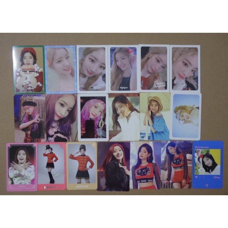 สองครั้ง DAHYUN โฟโต้การ์ด