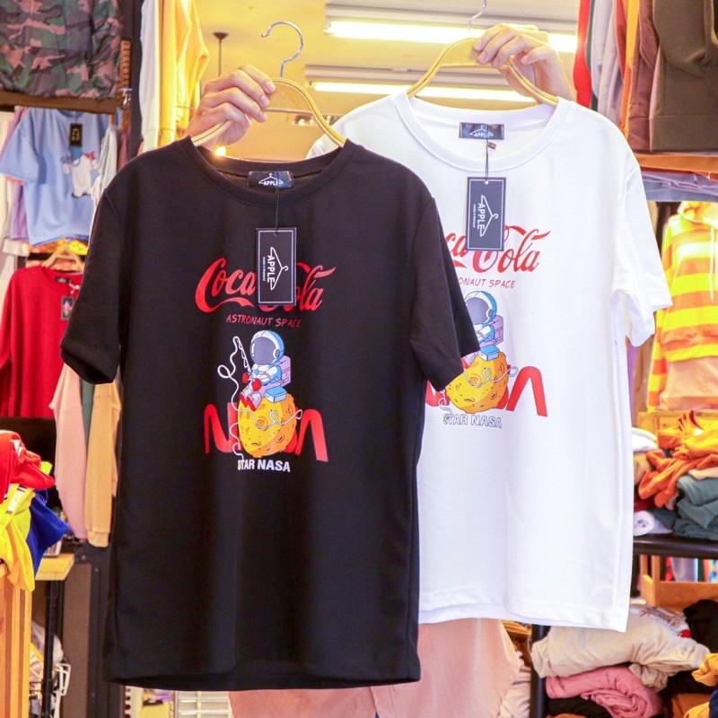 เสื้อยืดNaZA & CoCa เก๋ๆๆ ผ้าโปโล