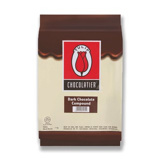 ทิวลิป ซูเปอร์คอมพาวด์ ช็อกโกแลต 1 กิโลกรัม Tulip Super Compound Chocolate 1 kg