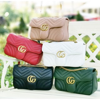 กระเป๋าสะพายทรง GC Mamont 23 cm PU Premium