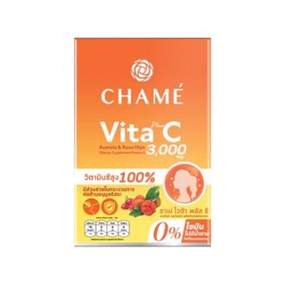 CHAME ชาเม่ ไวต้า พลัส ซี อะเซโรล่า แอนด์ โรสฮิป 6 ซอง