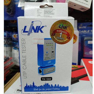 Link TX-1302 เครื่องทดสอบสาย UTP, Cable Testers, Quickly test by auto Scanning