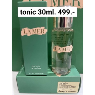 ใหม่ ฉลากไทย La Mer The tonic 30ml โทนเนอร์ ปรับสภาพผิว บำรุงผิวพรรณ ด้วยส่วนประกอบจากน้ำแร่ แร่ธาติเป็นประโยชน์ 30ml.