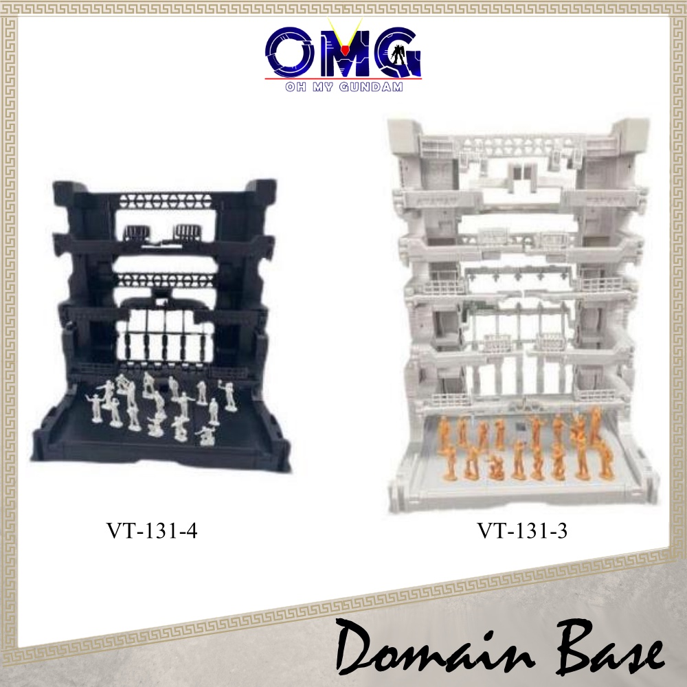 VT Gundam Domain กรงฐาน MS VT-131 MG Domain ฐาน VT-131-3 ฐาน HG Domain VT-131-4 RG MS กรง Action Sta