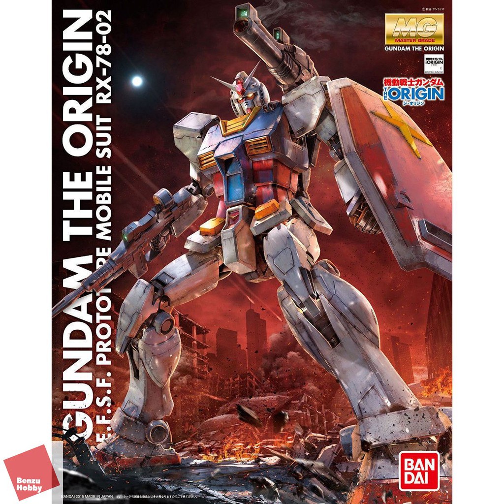 *พร้อมส่ง มีส่งด่วน* 4573102628473 MG 1/100 RX-78-02 GUNDAM (THE ORIGIN)