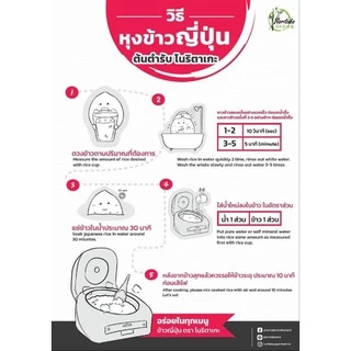 ข้าวญี่ปุ่น พรีเมี่ยม โนริตาเกะ บรรจุ 2 กิโลกรัม Noritake Rice <2 kg.> (New design)