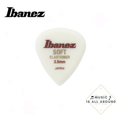 ปิ๊ค Ibanez Elastomer BELJ1ST25 SOFT หนา 2.5mm อันละ 45 บาท (Made in Japan)