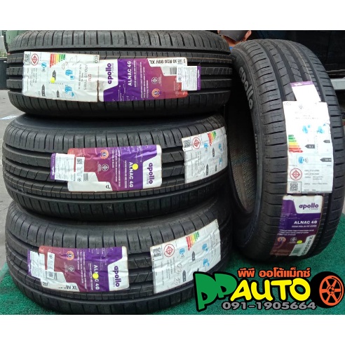 ยางรถเก๋งApollo ขอบ15 185/60R15 Alnac4G 1เส้น ยางใหม่