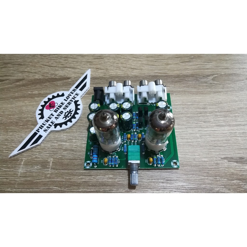 บอร์ด HiFi Tube Preamp ปรีแอมป์หลอด 6J1 สำหรับเครื่องเสียงไฮไฟ เสียงดีหวานใส นุ่มตามสไตล์เสียงแอปม์ห