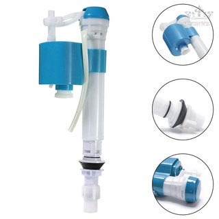 【FUNWD】Toilet Fill Valve 26.3 X 9.6cm(L X W) Adjustable Height Siphon Fill Float